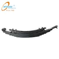 Auto spare parts heavy duty leaf spring for semi trailer and truck